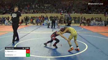 55 lbs Prelims - Elijah Bennett, Collinsville Cardinal Wrestling vs Blake Botone, Anadarko