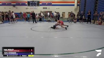 82 lbs Semifinal - Mac Begley, Virginia Patriots Wrestling vs Tate Goodson, Virginia Slaughterhouse