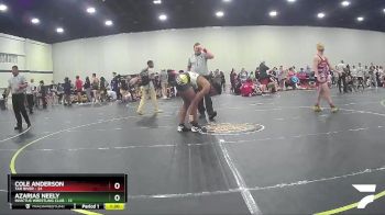 155 lbs Round 2 (4 Team) - Cole Anderson, Tar River vs Azarias Neely, Invictus Wrestling Club