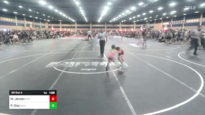 53 lbs Rr Rnd 4 - Mya Jensen, Kirtland vs Presley Diaz, Outlaws WC