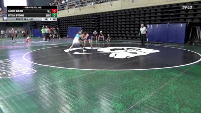 95 lbs Quarterfinal - Jacie Bash, Falls Creek vs Kyla Stone, Lancaster