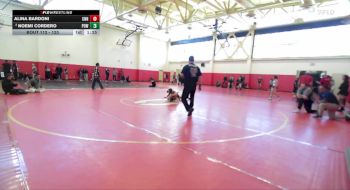 120 lbs Champ. Round 1 - Alina Bardoni, Centennial (NV) vs Noemi Cordero, Poway
