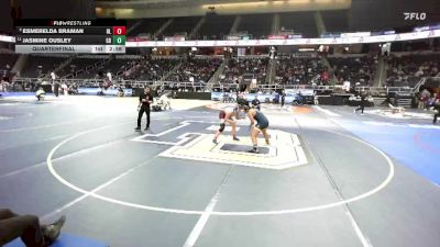 165 lbs Quarterfinal - Esmerelda Braman, Hadley Luzerne-2 vs Jasmine Ousley, General Brown-3