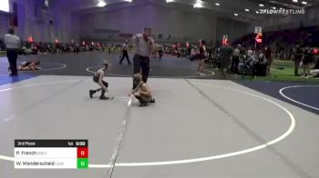 50 lbs 3rd Place - Parker French, Bear Cave vs Waylon Manderscheid, Legacy Elite WC