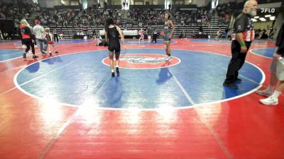108-119 lbs Consi Of 8 #1 - Reagan Fizer, Georgia vs Bella Ordoez, Georgia