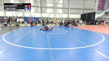 190 lbs Cons. Round 3 - Isaac Sampedro, Oak Harbor Wrestling Club vs Lance Hilton, Washington