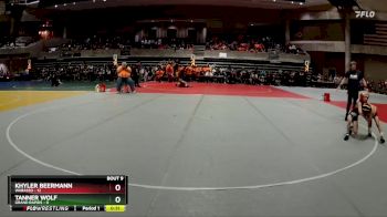 55 lbs Finals (8 Team) - Khyler Beermann, Wabasso vs Tanner Wolf, Grand Rapids