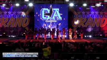 The California All Stars-Ontario - Steel [2025 L2 Junior - Flex - Medium Day 2] 2025 The American Grand Grand Nationals