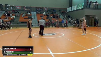167 lbs Round 1 - Caden Burger, Grissom Hs vs Chase Smith, Muscle Shoals