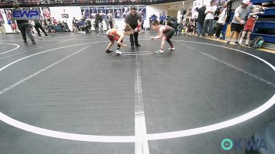 83 lbs Quarterfinal - Roman Buller, Weatherford Youth Wrestling vs Wesley McCracken, Lions Wrestling Academy