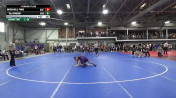 133 lbs Champ. Round 1 - Mitchell Pins, Wartburg vs Eli Sneed, Cornell College