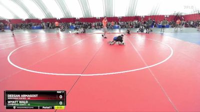 119-119 A Round 2 - Wyatt Wald, Cambridge-Isanti vs Deegan Armagost, Wisconsin Rapids