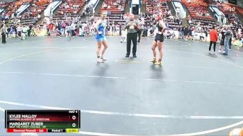 144 lbs Champ. Round 1 - Kylee Malloy, Simmons Academy Of Wrestling vs Margaret Zuber, Beat The Street Chicago - OP