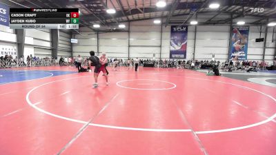 113 lbs Round Of 64 - Cason Craft, OK vs Jayden Kubo, WY