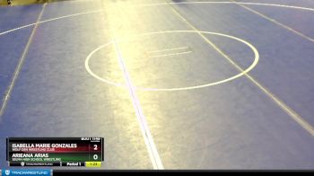 122 lbs Champ. Round 1 - Isabella Marie Gonzales, Wolf Den Wrestling Club vs Arieana Arias, Selma High School Wrestling