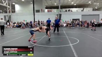 84 lbs Round 3 (6 Team) - Ryder Hartman, Triumph vs Gunner Perkins, Saint Paris Graham