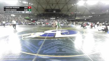 Boys 3A 190 lbs Champ. Round 3 - Harland Warrior, Capital vs Jonah Barnas, Bishop Blanchet