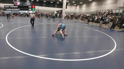 126 lbs Quarters - Gray Thurman, Tennessee vs Kasin Noordyk, Ringers Wrestling Club