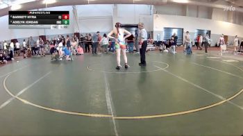 121-128 lbs Semifinal - Barrett Hyra, Falls Church vs Adelyn Jordan, Hornet Wrestling Club