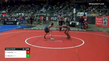 64 lbs Consolation - Eli Schultz, PINnacle vs Oscar Gauna, Wichita Blue Knights