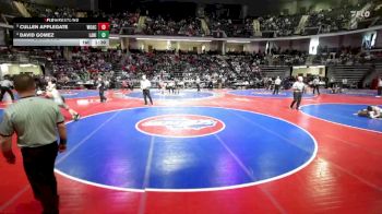 157-5A Semifinal - David Gomez, Lanier vs Cullen Applegate, Woodward Academy