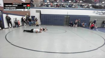 43 lbs Champ. Round 2 - Clyde Harper, Declo Stingers vs Takyzen Landon, Thunder Ridge Outlaws Wrestling Club