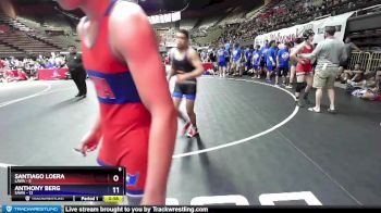 160 lbs Placement Matches (16 Team) - Michael Padilla, LAWA vs Eric Cortez, SAWA