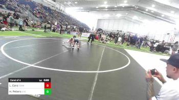 54 lbs Consi Of 4 - Lennox Caro, Team Aggression vs Hekili Peters, LV Bears WC