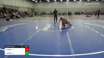 175 lbs Quarterfinal - Theron Castle, Moen Wrestling Academy vs Jarrett Huber, East Valley Wrestling Club