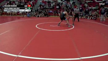 190 lbs Round 1 (4 Team) - Zach Jones Van Pelt, Spain Park Hs vs William Hannum, Oak Mountain