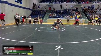 197 lbs Cons. Semi - Micha Clemson, Emmanuel vs Ethan Lopez, King