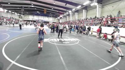 106 lbs 5th Place - Haden Story, Bloomfield Wildcats vs Braydin Standley, Independent