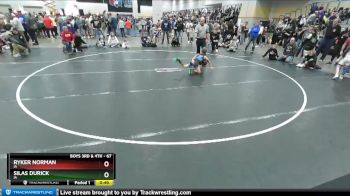 67 lbs Cons. Round 4 - Silas Durick, IA vs Ryker Norman, IA