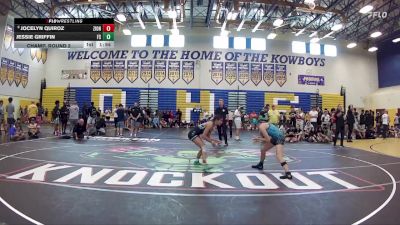 115 lbs Champ. Round 2 - Jessie Griffin, Florida Scorpion vs Jocelyn Quiroz, Winter Springs High School