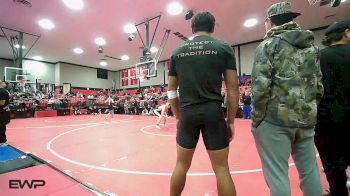 150 lbs Consi Of 16 #2 - Ethan Hotema, Dewar HS Boys vs Jack Neel, Hulbert High School