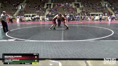 6A 215 lbs Cons. Round 1 - Colyer Arnold, Robertsdale vs Brandon Gaskins, Russell County