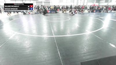 U20 Women - 53 lbs Cons. Round 2 - Valarie McAnelly, AK vs Megan Spencer, AK