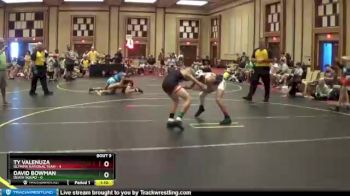 90 lbs Round 3 (6 Team) - Ty Valenuza, Olympia National Team vs David Bowman, Death Squad