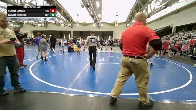 73 lbs Rr Rnd 2 - Talan Berube, Smitty's Barn MS vs Flynn Longo, Edge Wrestling