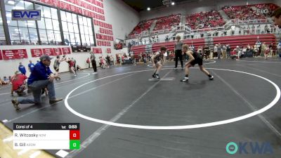 80 lbs Consi Of 4 - Rocky Witcosky, Team Nomad vs Bryor Gill, ARDMORE TAKEDOWN CLUB