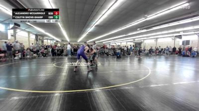 140 lbs Round Of 16 - Alejandro Mcgarrigle, Wernersville vs Coltyn Shove-Sharp, Corning