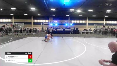 126 lbs Consi Of 16 #2 - Gage Nielson, Canyon View vs Talon Spry, Inland Elite WC