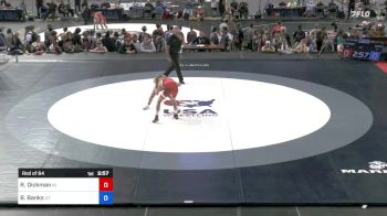 113 lbs Rnd Of 64 - Revin Dickman, Indiana vs Breyton Banks, Utah