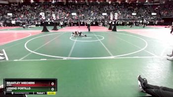 71 lbs Cons. Round 2 - Brantley Wiechers, LCW3 vs Legend Portillo, GWRA