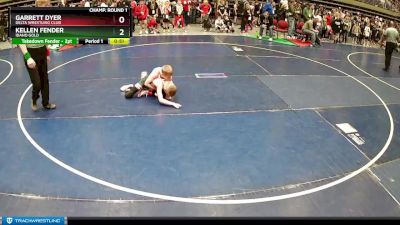 74 lbs Champ. Round 1 - Garrett Dyer, Delta Wrestling Club vs Kellen Fender, Idaho Gold