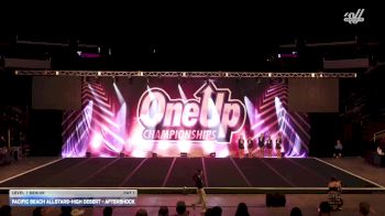 Pacific Beach Allstars-High Desert - Aftershock [2026 L1 Senior Day 1] 2026 One Up Arizona Nationals