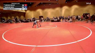 138 lbs Cons. Round 7 - Lincoln Kelley, Virginia vs Marcus Heck, Pennsylvania