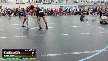 215 lbs Quarterfinal - Kaleb Johns, Springstead High School vs Ethaniel Laupepa, Flagler Wrestling Club