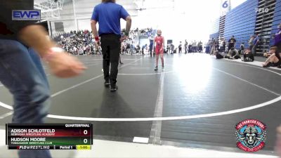 82 lbs Quarterfinal - Adison Schlotfeld, Nebraska Wrestling Academy vs Hudson Moore, Tonganoxie Wrestling Club