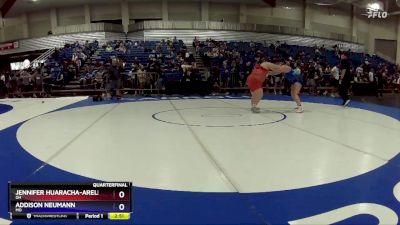 235 lbs Quarterfinal - Jennifer Huaracha-Arellanos, OH vs Addison Neumann, MO